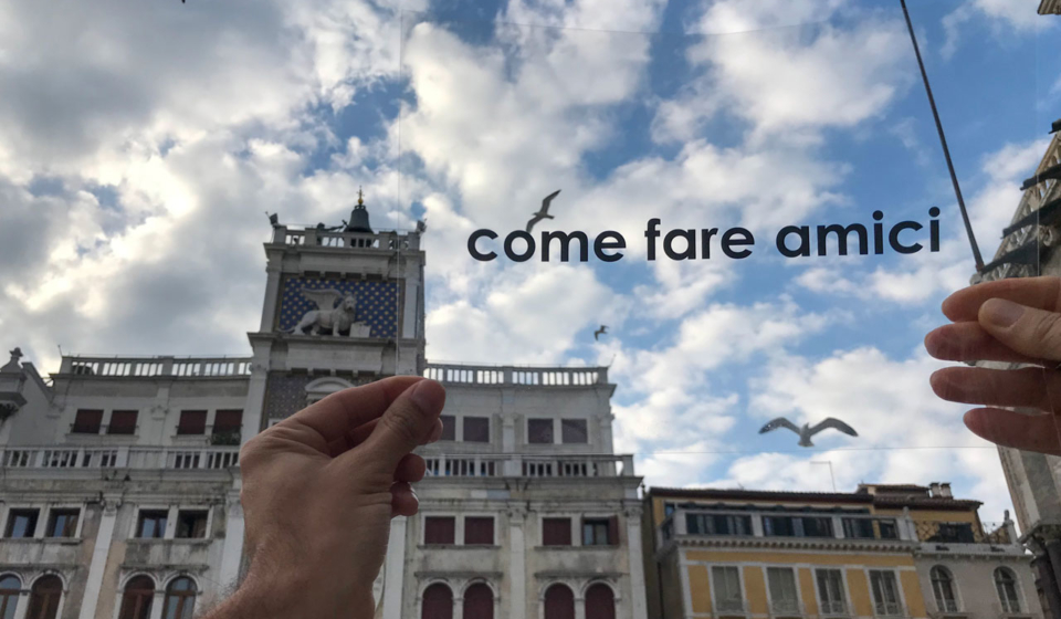 Urban Intervention in Venice, Italy, 2019 || Sylvia Furegatti + Hebert Gouvea